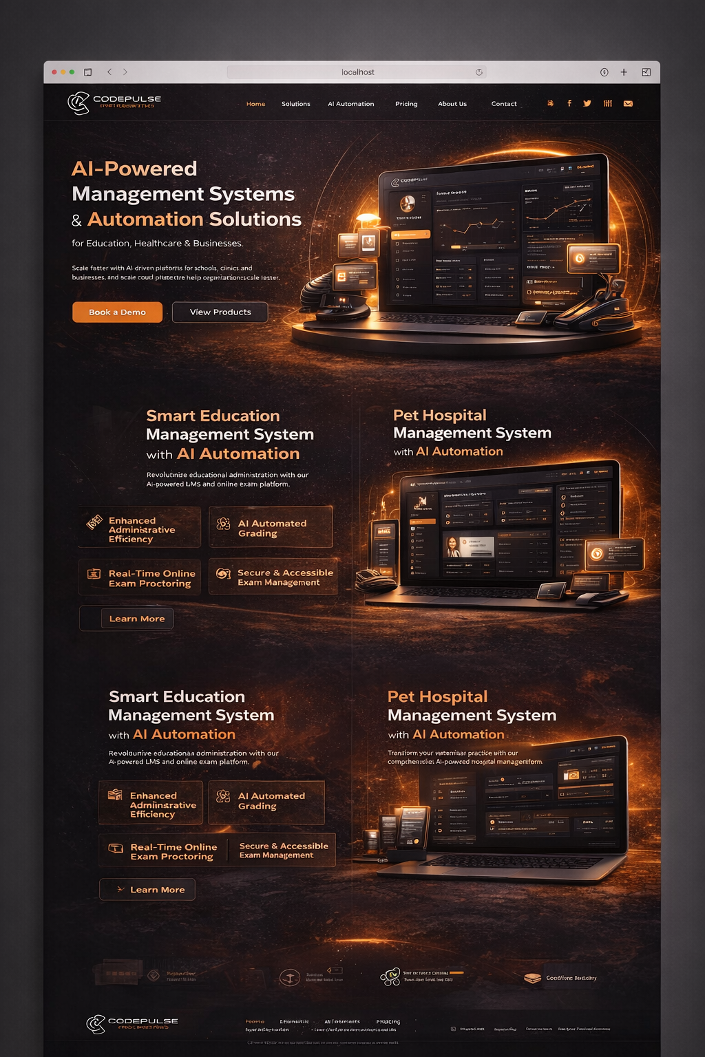 Modern Dashboard Preview